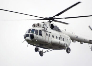 Rusya'nın Oryol bölgesinde helikopter düştü