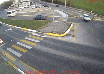 Sakarya'da trafik kazaları KGYS kameralarında