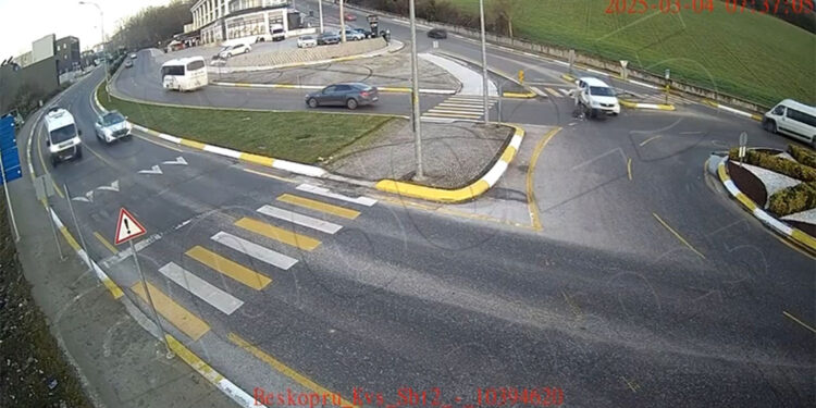 Sakarya'da trafik kazaları KGYS kameralarında