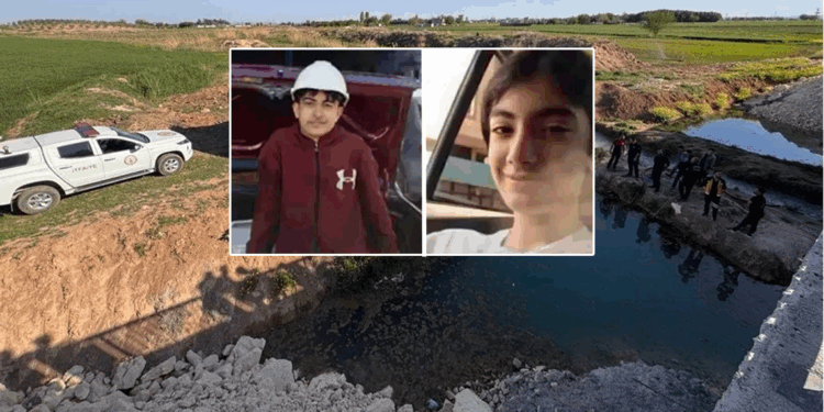 Şanlıurfa'da kanalda boğulan 2 çocuk toprağa verildi