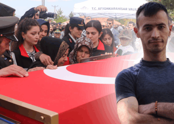 Şehit Uzman Çavuş Önder Özen, gözyaşlarıyla uğurladı