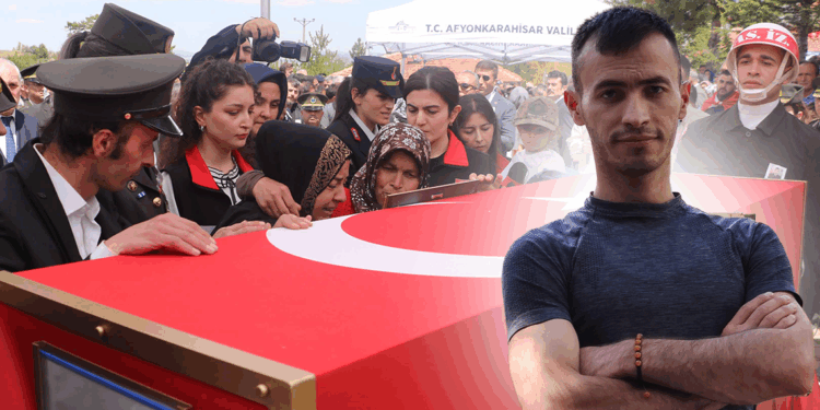 Şehit Uzman Çavuş Önder Özen, gözyaşlarıyla uğurladı