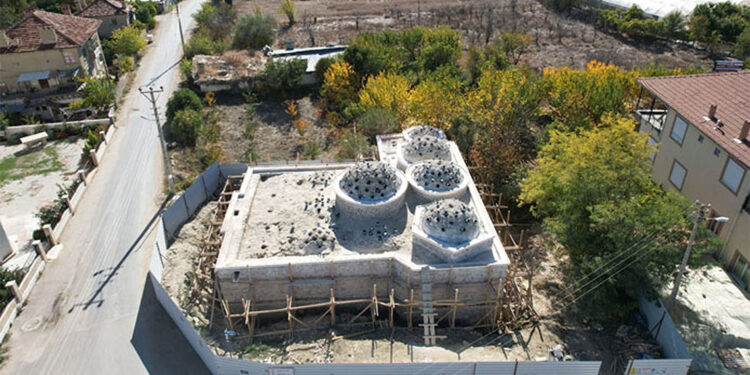 Çaybaşı Hamamı restorasyonuna inceleme başlatıldı