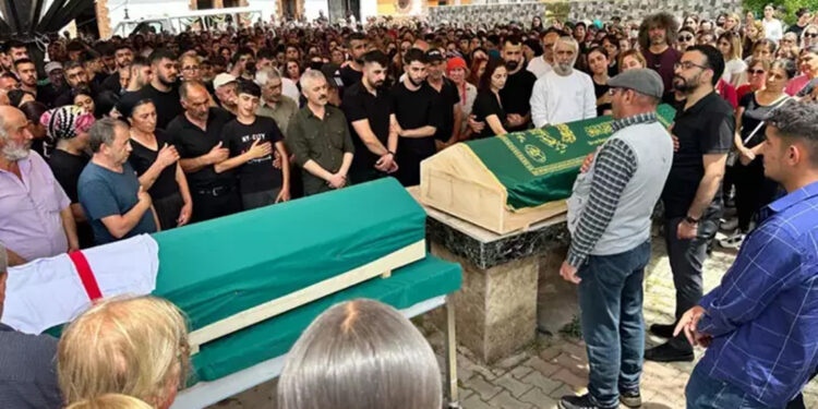 Tunceli'de öldürülen cemevi başkanı ile yeğeni toprağa verildi