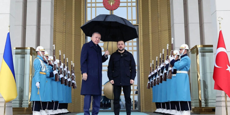 Ukrayna Devlet Başkanı Zelenskiy Ankara'da