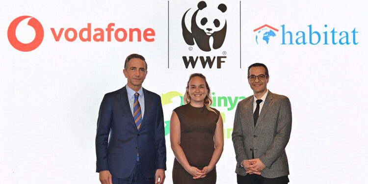 Vodafone WWF-Türkiye ve Habitat Derneği'nden yeni sürdürülebilirlik projesi