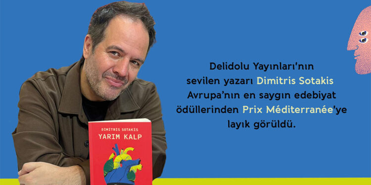Yazar Dimitris Sotakis'e ‘Prix Méditerranée Étranger’ ödülü