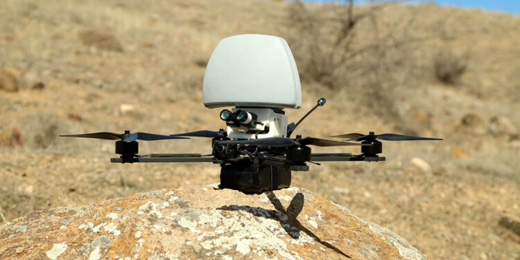 Yerli kamikaze dron 'KarguFPV', hedefi tam isabetle vurdu