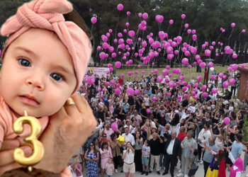 Balonlar bu kez SMA'lı Arven için uçtu