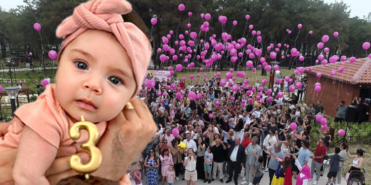 Balonlar bu kez SMA'lı Arven için uçtu