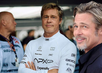 Brad Pitt 'Formula 1' pilotu oldu