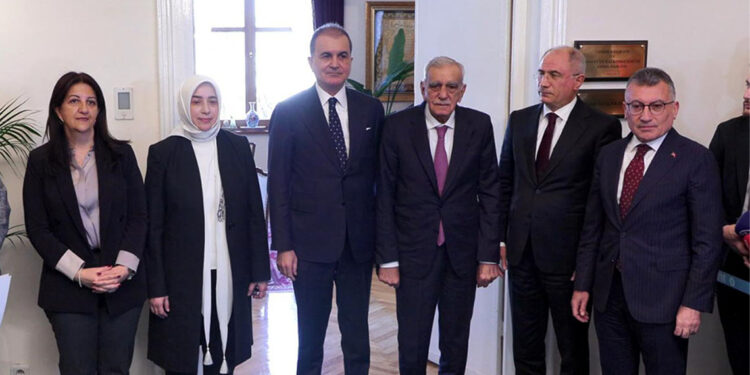 DEM Parti heyeti yarın AK Parti'yi ziyaret edecek