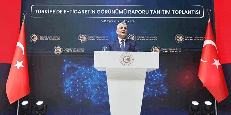 e-Ticaret hacmi 3 trilyon 162 milyon liraya ulaştı