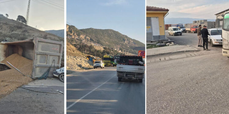 Trafik Hatay'da can alıyor