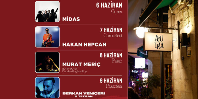 Avlu Urla'da müzik şöleni sizi bekliyor