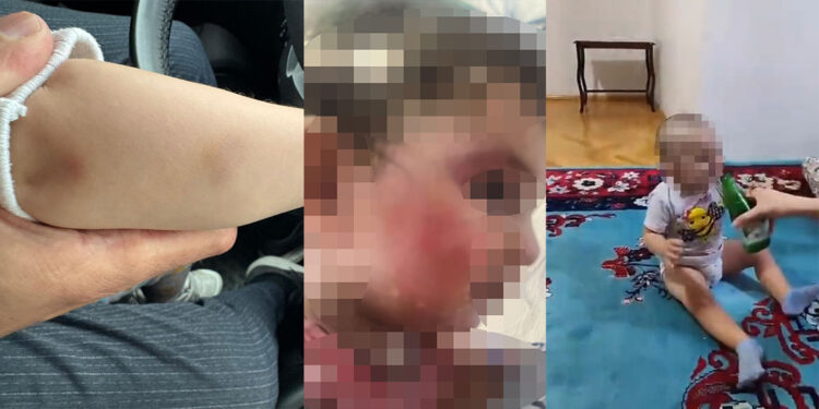 1,5 yaşındaki bebeğe şiddet; Tokat atıyordu ayağıyla da tekmeledi