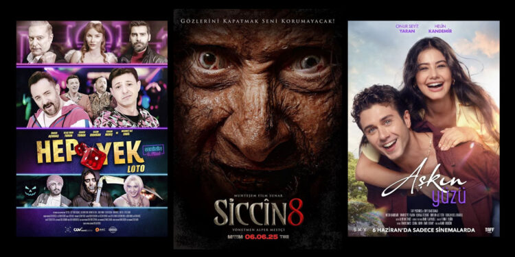 Vizyondaki filmler 6-13 Haziran 2025