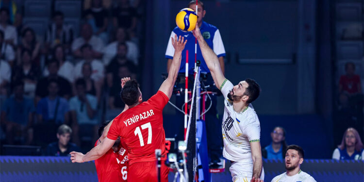 A Milli Erkek Voleybol Takımı Ukrayna'ya mağlup oldu
