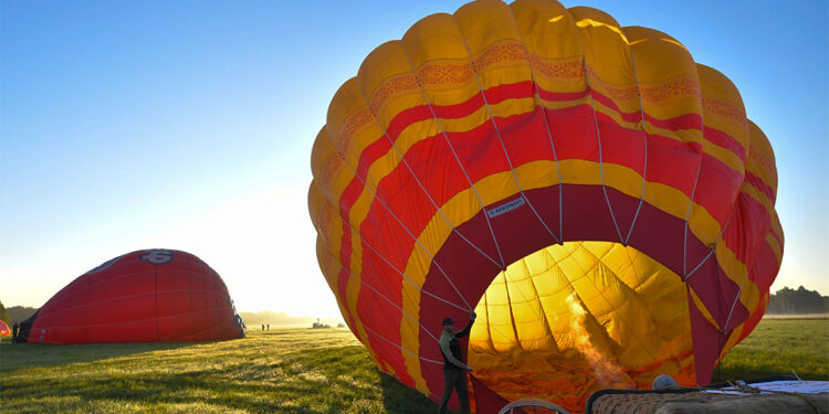 Santa Catarina eyaletinde sıcak hava balonu düştü