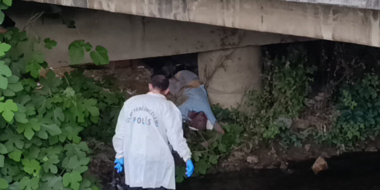 Bursa'da dere kenarında erkek cesedi bulundu