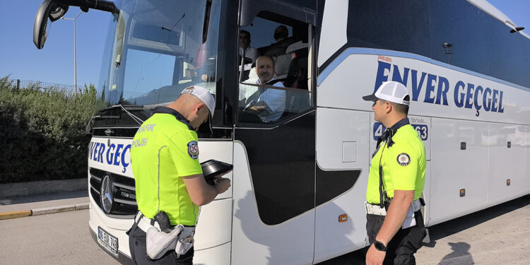 Bursa'da şehirlerarası otobüslerde ‘bayram’ denetimi