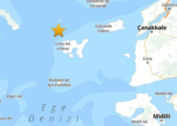 Çanakkale'nin Gökçeada ilçesi 4.6 büyüklüğünde depremle sallandı