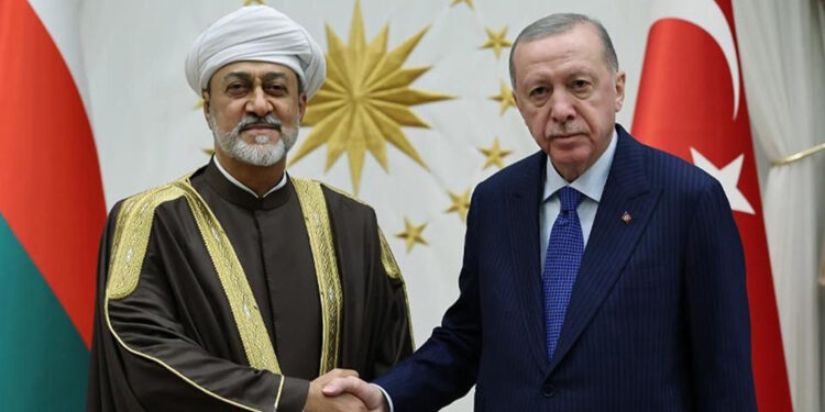 Cumhurbaşkanı Erdoğan, Umman Sultanı El Said ile görüştü