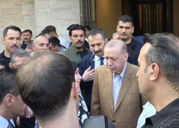Cumhurbaşkanı Erdoğan bayram namazını Muğla'da kıldı