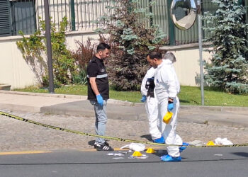 Dışişleri Bakanlığı konutu önündeki silahlı kavgaya korumalardan müdahale