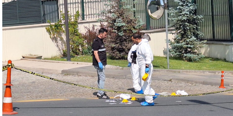 Dışişleri Bakanlığı konutu önündeki silahlı kavgaya korumalardan müdahale