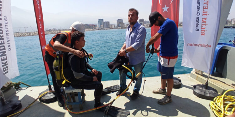 Denizde ‘sanayi dalgıçlığı’ eğitimi