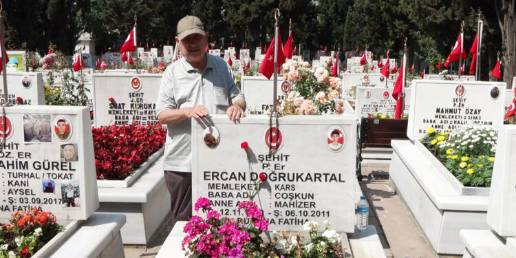 Edirnekapı Şehitliği'nde buruk Babalar Günü