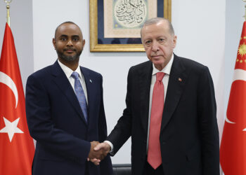 Erdoğan, Somali Ulaştırma Bakanı'nı kabul etti