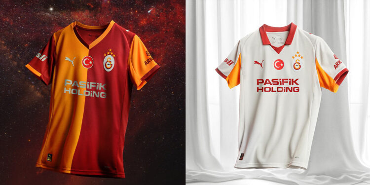 Galatasaray 2025-2026 sezonunda giyeceği yeni formalarını tanıttı