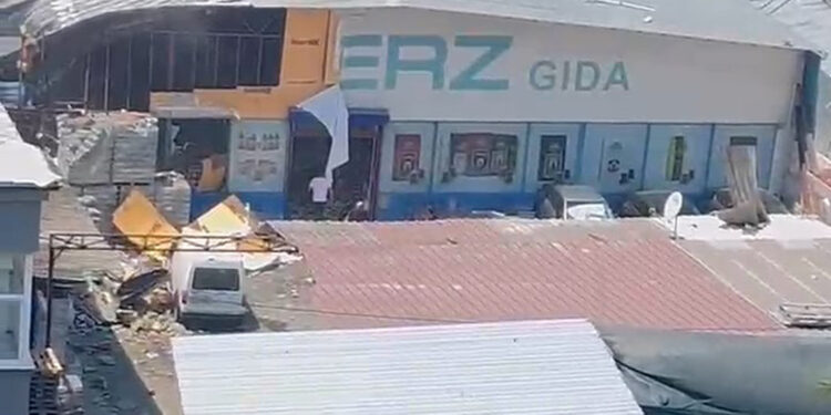 Güngören'de sanayi sitesinde patlama