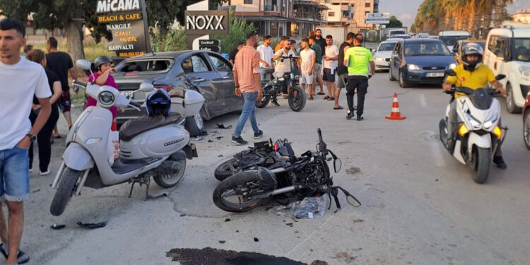 Hatay'da motosiklet ile otomobilin çarpıştığı kazada 1 kişi öldü