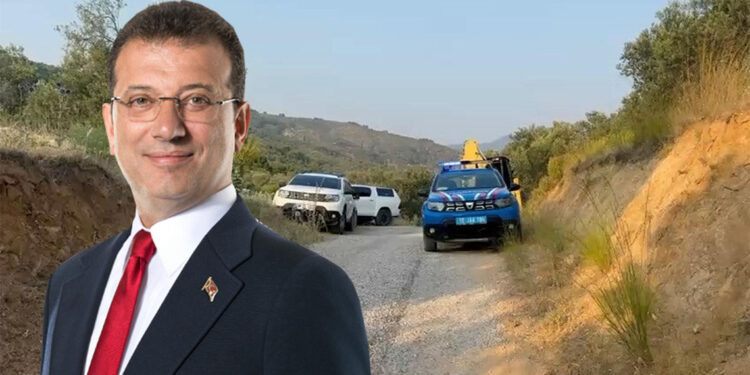 Ekrem İmamoğlu'nun babasına ait arazide arama