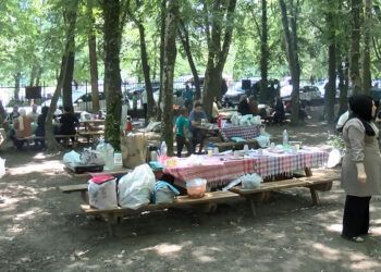 Bayram tatilinde Belgrad Ormanı'na akın ettiler
