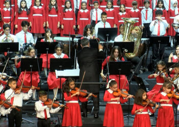 Cumhurbaşkanlığı Çocuk Orkestrası ve Korosu konser verdi