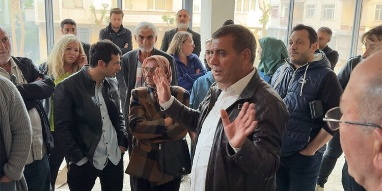 Yaptığı daire ve dükkanları satıp iflas ettim diyerek inşaatı yarım bıraktı