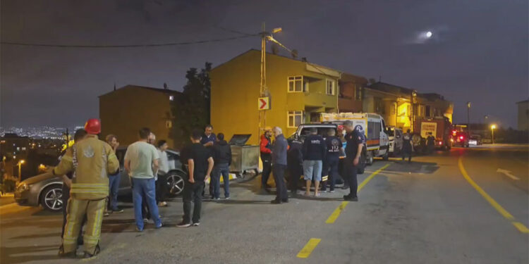 Pendik'te ormanda kaybolan kişi için arama çalışması