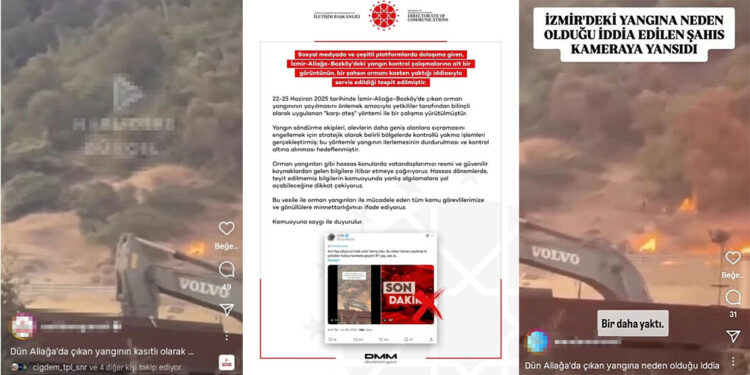 İzmir Aliağa yangınında sosyal medyadaki iddialarla ilgili açıklama