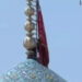 İran'daki Cemkeran Camii'ne kırmızı 'intikam' bayrağı çekildi
