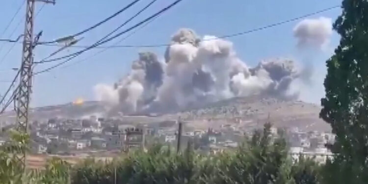 İsrail, Lübnan'ın güneyine saldırı düzenledi