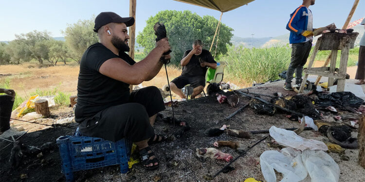 Kelle-paça ütücülerinin zorlu mesaisi
