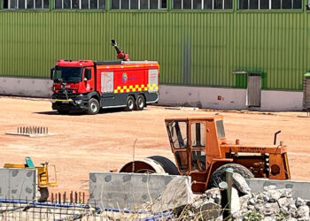 Kimya fabrikasında doğal gaz boru hattı delindi