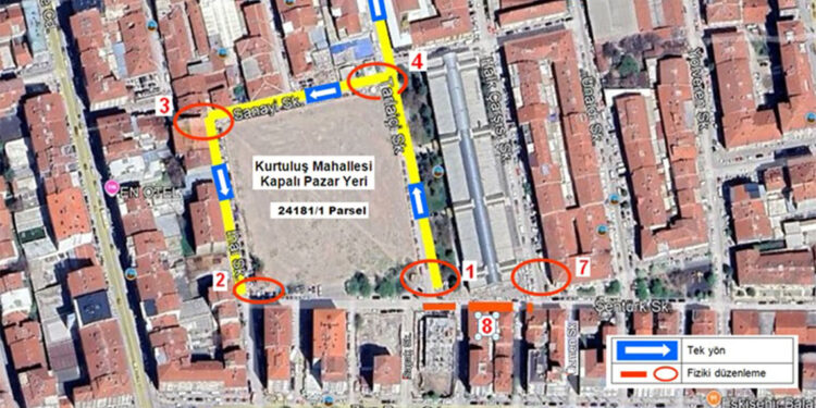 Kurtuluş Kapalı Pazar Yeri için hazırlıklar başlıyor