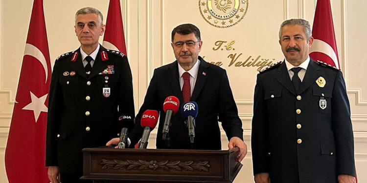 Kurban Bayramı boyunca Ankara'da 23 bin polis ve jandarma görevde