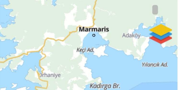 Marmaris açıklarında 5.8 büyüklüğünde deprem