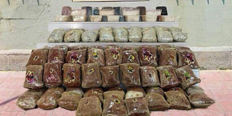 Van hudut hattında 87 kilogram uyuşturucu madde ele geçirildi